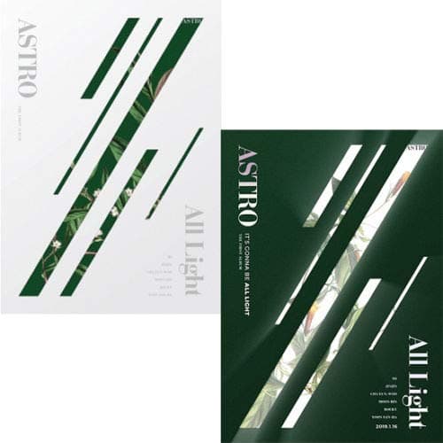 ASTRO [ALL LIGHT] 1st Album 2 Ver SET 2CD+2ea Photo Book(each 136p)+2ea Post Card Set(1 Set 6pcs)+2ea Lyrics Book +2p Post Card+4p Selfie Photo Card+4p Photo Card