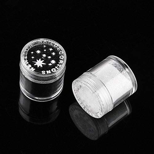 2 Boxes Sparkly Nail Glitter Powder Dipping Black&White Ultra-Fine Pigment For UV Gel Polish Holographic Nail Art Dust Decors Black And White