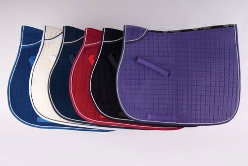 Rhinegold Velvet Horses Saddle Cloth