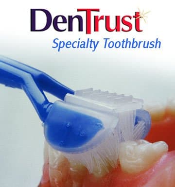 DenTrust 3-Sided Toothbrush :: Specialty Toothbrush for ARTHRITIS &amp; DEXTERITY :: Made In USA