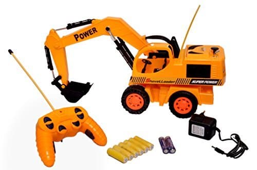 Gberry Remote Control Jcb Truck With Stunts, Rechargeable