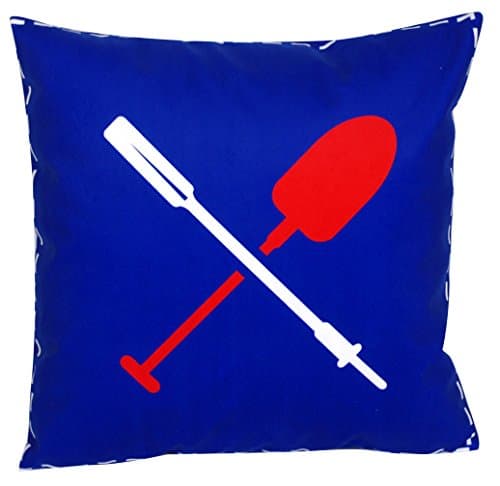 Coastal Style Decor Throw Pillow Covers By DECOPOW (Paddle)