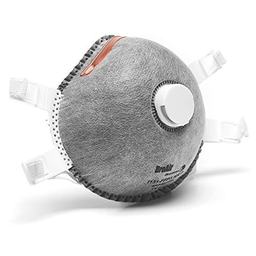 3 PCS 1000 SERIES MOULDED ACTIVE CARBON FFP3