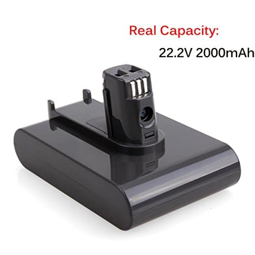 JJYDCGJ Replacement Battery Pack 22.2V 2000mAh Lithium Ion Backup Battery for Dyson DC31 DC34 DC35 DC44 (Not Fit Type B, DC44 MK2) 917083-01 Handheld Vacuum Cleaner (1 pack)