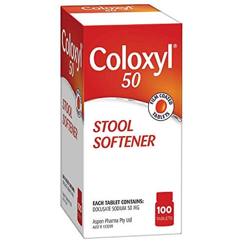 Coloxyl 50mg 100 Tablets Filmcoat