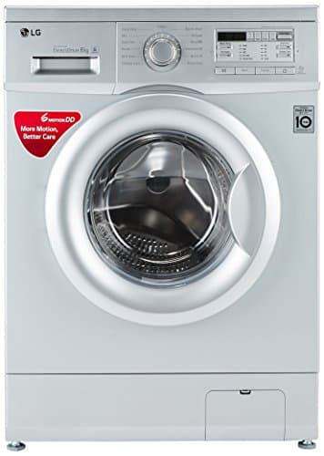 LG 6 kg Fully-Automatic Front Loading Washing Machine (FH0B8NDL25, Luxury Silver)