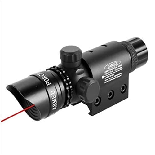 MBMAH Red Dot Sight Laser Sight System by Armament - 5mw 650nm Tactical Red Dot Laser with Picatinny Rail Mount Barrel Switch and and Battery Charger Included