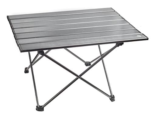 Portable Folding Micro Table| Premium Aluminum Construction| Lightweight| Perfect Outdoor Furniture For Camping, Picnic Dining, Beach Trips, Fishing, Games, Outdoor Excursions, Patio/ RV Use &amp; More