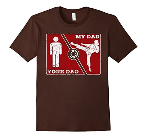 Mens Mydaddy is Eagle Claw Kung Fu funny clothes Small Brown