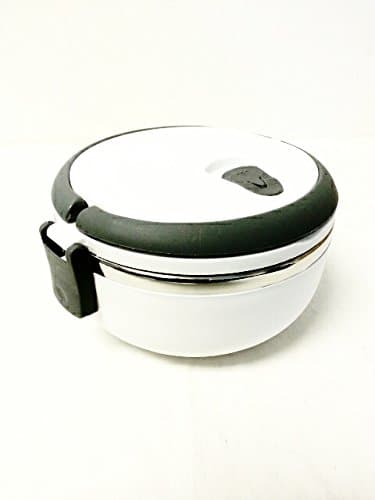 PSWholesale Stainless Steel White Lunch Box - 700mL