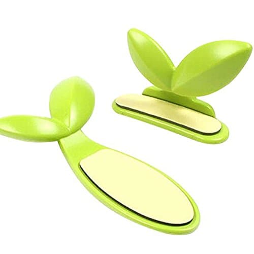 Enlive Creative Portable Leaf Shape Toilet Seat Cover Lifter Avoid Touching Hygienic Anti Dirty Set 4