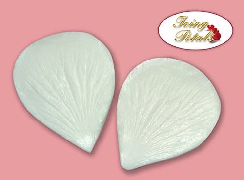 Rose Petal Silicone Double Veiner Set By Icing Petals