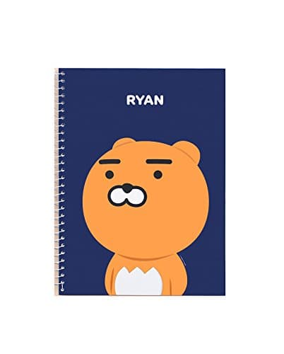 Kakao Friend Spring Soft Cover Index Note book (Ryan, Apeach) (Ryan)