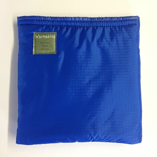 Warmables Kids Lunch Kit keeps food warm for hours (smart blue)