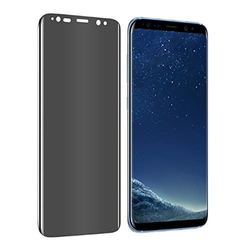 Galaxy S8 Plus Screen Protector Privacy Anti-Spy ,Pabrito 3D Touch Privacy Anti-Peep Tempered Glass Screen Protector Shield [Full Coverage] For Samsung Galaxy S8 Plus (Anti Privacy).