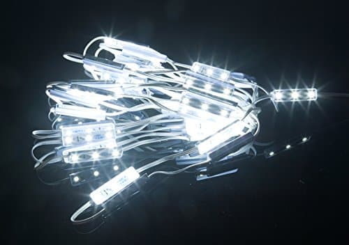 [KPL] 50pcs Cool White 5050 SMD 3 LED Module Channel Sign Letter IP68 12v