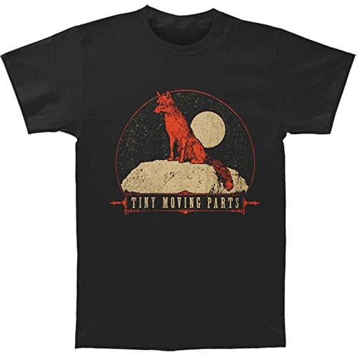 Tiny Moving Parts Men's Fox T-shirt Large Black