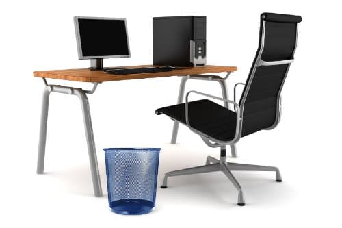 FloridaBrands Round Mesh Wastebasket - Blue