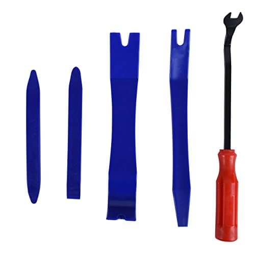 OFFROADINGLIGHT 5Pcs Multi-use Car Audio Tools Trim Door Audio Panel Removal Tools &amp; Fastener Remover Tool