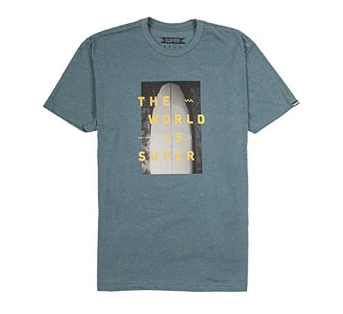 SUPERbrand Gee T-Shirt cotton/poly blend tee w/hand screen print on chest