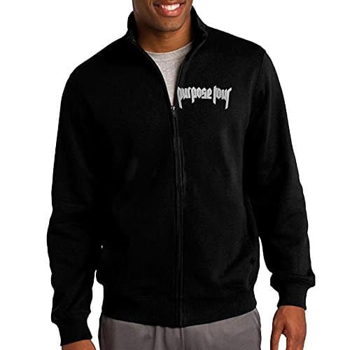 Men's JB Bieber Purpose Tour Standing Collar Jacket