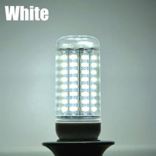 Odlight 2Pack 12w Bright B22 LED Corn Light 6500k White Light AC110-220V (B22, White)