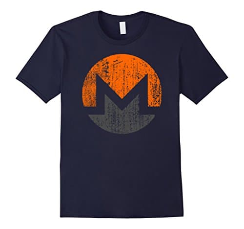Mens Vintage Monero Logo Tee 2XL Navy