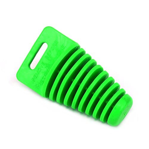 Exhaust Pipe Muffler Wash Plug For 2 and 4 Stroke Motorcycle Dirt Bike 34-62mm (Green)