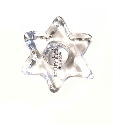 Glass Six-pointed Star Chime/Mini Candle Holder