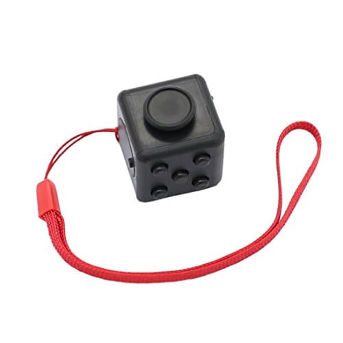 Switchali Fun 6 Sided Fidget Cube Dice Anxiety Attention Stress Relief for Xmas Adults ChildrenToy (K)