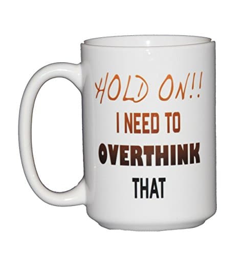 Coffee Mugs for Nerds, Geeks, and Board Game Enthusiasts (Overthink about it)