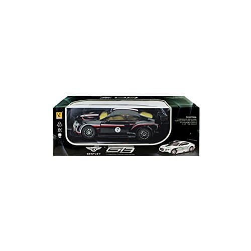 XTR Radio Control R/C Black Bentley Continental GT3 Models Car Vehicle Hobby Full Function Electric 1:14 Scale Ready to Run RTR 27MHz