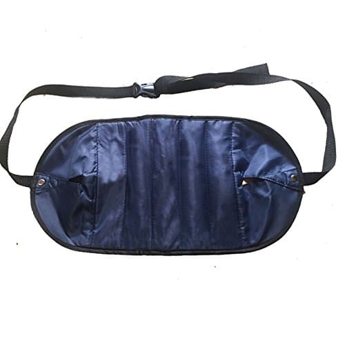 Dark Blue Portable Footrest Folding Carry-on Relax Pillow Flight Seat Use It In Office, School, Bus, Train, Long-distance Subway Or Airplane Trip.enjoy Your Time During Using