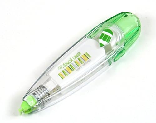 OfficeA Decorative Tape like Deco Rush for Scrapbooking Greeting Card Letter Diary (Green-Line)