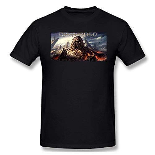 Disturbed Art-Immortalized Men's Comfortable Short Sleeve Shirt Black