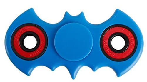 Bat Fidget Spinner Batman Toy Cube Toy Stress Reducer Hand Spinner High Speed Bearing- Perfect For ADD, ADHD, Anxiety, and Autism Adult Children (Blue)