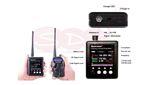 sf401plus SURECom Freq. Digital DMR Ready Range 27 – 3000 MHz Anal/DIGIT CTCSS/DCS BATT. Ric. 3.7 V Li-ion