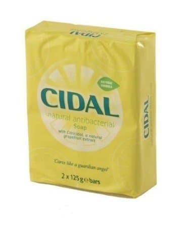 PlanetMobile - Cidal Natural Anti Bacterial Soap 125g Twin Pack (6 Bars) by PlanetMobile