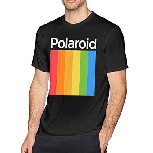 Men's Polaroid Rainbow Cool Tee Shirt