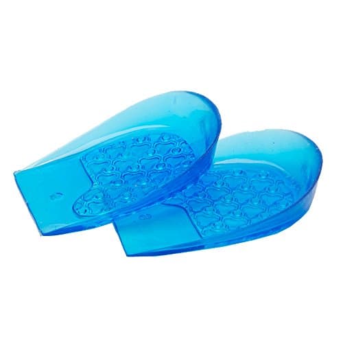 BOCAN Heel Cups - Best Shoe Inserts for Heel Spurs - Massaging Cushions Provide Foot Relief - Arch Support &amp; Relieving Sore Plantar Fascia Pain - Shock Absorbing for Running (L size)