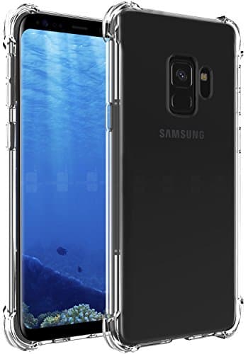 Galaxy S9 Case, URMax [Slim Thin] Anti-Scratches TPU Gel Premium Slim Flexible Soft Bumper Rubber Protective Case Cover for Samsung Galaxy S9 - Clear
