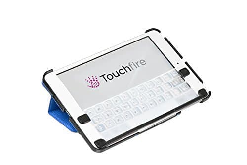 Touchfire Ultra-Protective Magnetic Case &amp; 3-D Keyboard AND Storage Case AND Wall Mount - BUNDLE for iPad Mini (Blue)