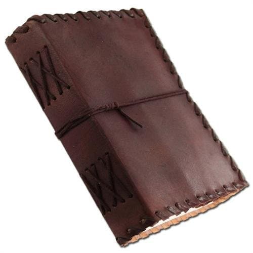 ANUENT Medieval Renaissance Handmade Leather Diary Journal Thought Book Composition Notebook (6 x 8 inches)