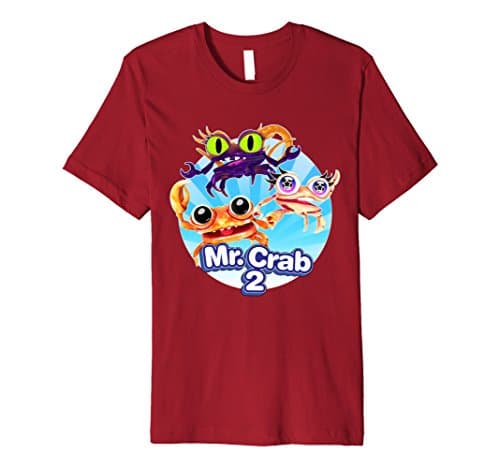 Men's Mr. Crab 2 - Official Small Cranberry