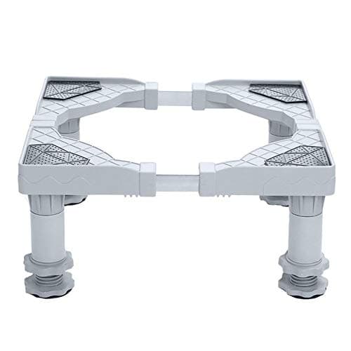 waysad Refrigerator Base Stainless Steel Refrigerator Washing Machine Base Bracket Multi-function Removable Adjustable Base for Refrigerator Washing Machine