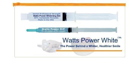 Watts Power Teeth Whitening for Tanning Bed
