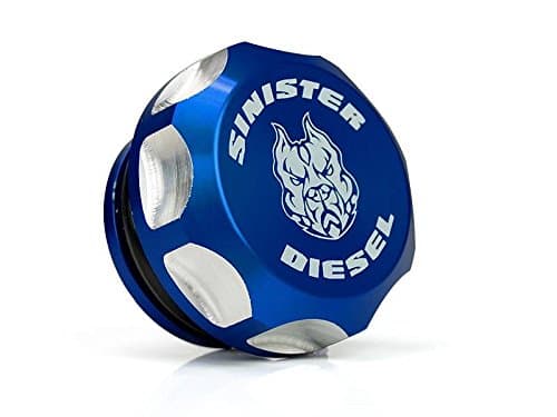 Sinister Diesel Billet Fuel Plug/Cap for 2013-2018 Dodge Cummins 6.7