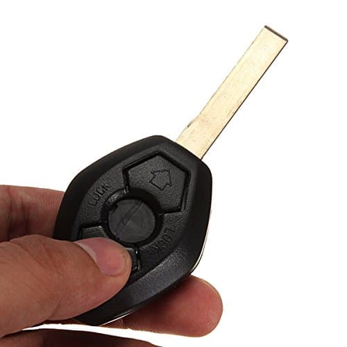 MOMOALA 3 Button Car Key Shell Case compatible with BM-W E39 E53 E60 E63 with Blade