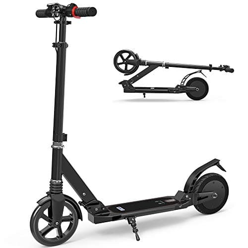 EDDORUNNING Folding Electric Scooter High Power Smart 8'' E-Scooter, Lightweight Foldable