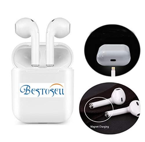 I9 TWS Wireless Bluetooth Headset True Stereo Earphone in Ear for iOS & Android,i9S Earbuds Twins Earphone with Charging Box Wireless Earphones